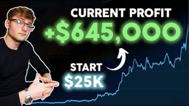 How I Turned $25k To $650k - 100x Crypto Trading Strategy