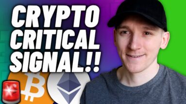 *Critical* Crypto Signal Here!! (Watch Before August 10th)