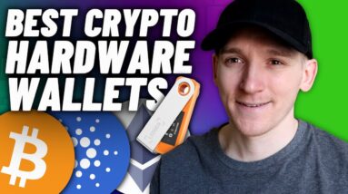 Top 4 BEST Crypto Hardware Wallets 2023!!