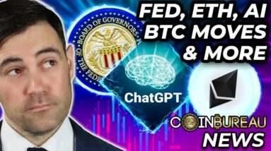 Crypto News: Bitcoin, ETH Update, Fed, AI Wars & MORE!!