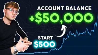 How To Grow $500 To $50,000 Trading Crypto In 2023 | 100x Strategy