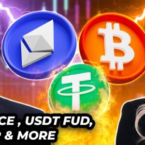 Crypto News: Ethereum, Tether FUD, BTC, ICP, SEI & MORE!!