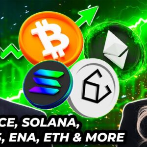Crypto News: BTC Halving, ETH, Solana Transactions, ENA & MORE!!