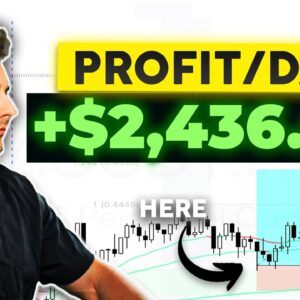 LIVE TRADING CRYPTO - How To Make $2,437 In A Day | 10x Strategy