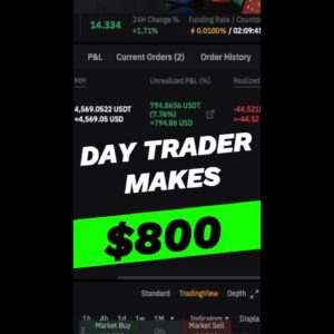 Day Trader Makes $800 In Minutes! 🔥💸