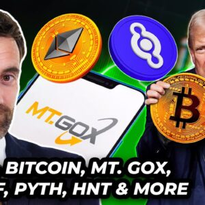 Crypto News: Trump, BTC Price, Mt. Gox, ETH ETFs, HNT, PYTH & MORE!