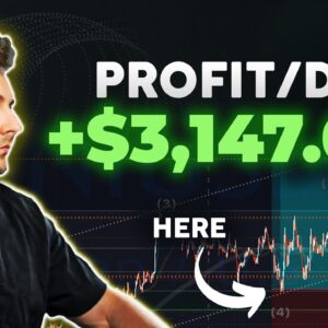 LIVE TRADING CRYPTO - How To Make $3,147 In A Day [100x Strategy]