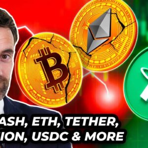 Crypto News: Crypto CRASH, BTC Price, Recession, ETH, Tether & MORE!