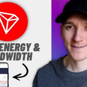 Tron Energy & Bandwidth Tutorial (How to Use Tron Energy & Bandwidth)