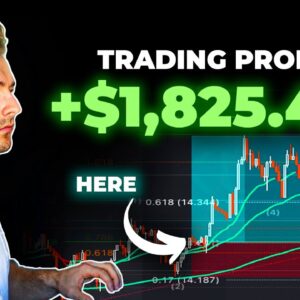 Live Trading Crypto - How I Profit $1,825 In ONE Day |10x Strategy