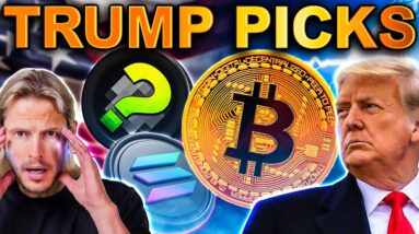 Trump's Insane Crypto Holdings Revealed!! Watch These Coins!