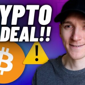 CRYPTO ALERT!! THIS IS VERY BIG!! (IMPORTANT)