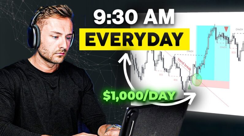 My SMC Day Trading Strategy Makes Me $1000+ Per Day (100x Strategy)