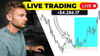 LIVE TRADING CRYPTO - How To Profit $4,286 Risking $500 (100x Strategy)