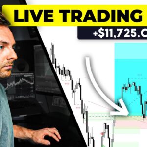 LIVE TRADING CRYPTO - Making $11,725 Profit Risking $1k (10x Trading)