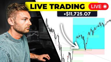 LIVE TRADING CRYPTO - Making $11,725 Profit Risking $1k (10x Trading)