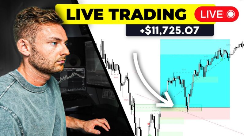 LIVE TRADING CRYPTO - Making $11,725 Profit Risking $1k (10x Trading)