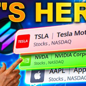 Tokenized Stock EXPLOSION: Solana RWAs & Equities Will TAKE OVER!