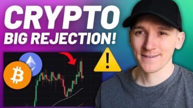 CRYPTO ALERT: DON'T BE FOOLED BY THIS DIP!!
