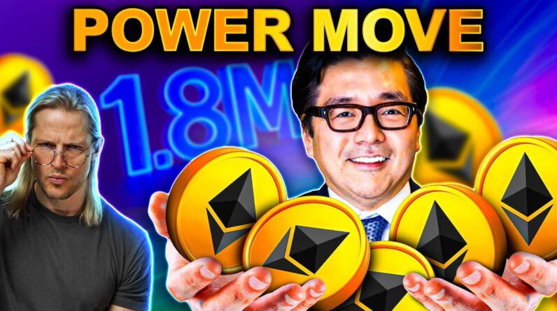 He Bought $8 Billion ETH! Tom Lee's INSANE Ethereum Price Predictions