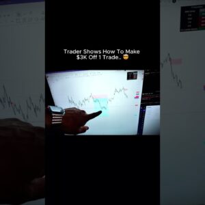 Trader Shows How To Make $3k Off 1 Trade #Trading
